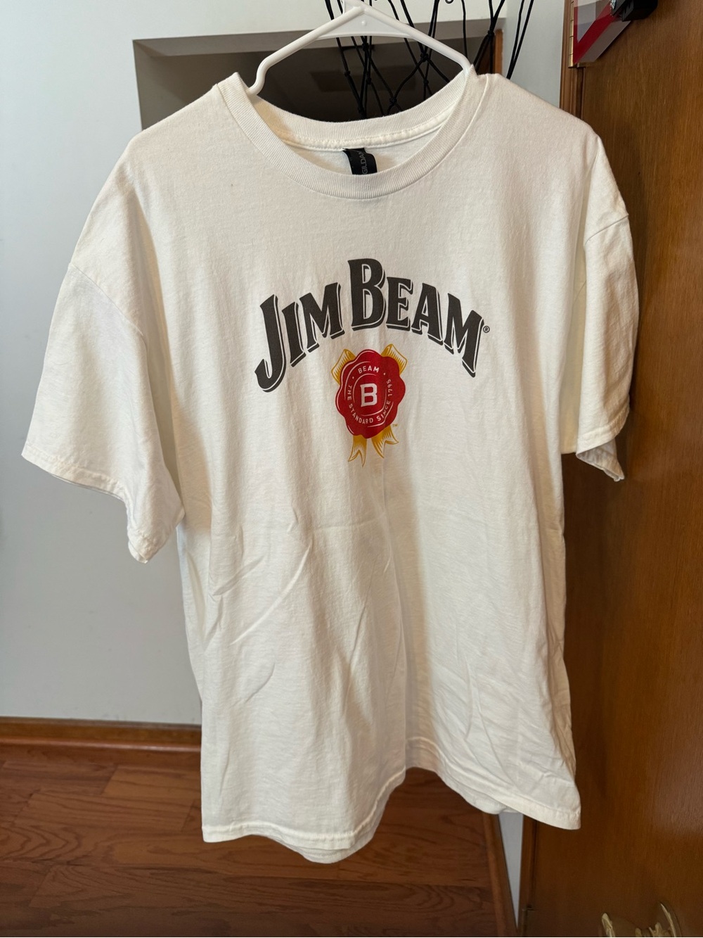 Gildan White Jim Beam Graphic Tee